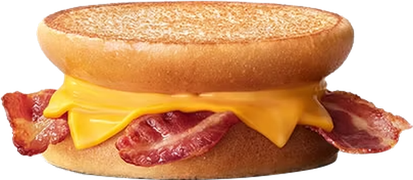 Тост с сыром и беконом