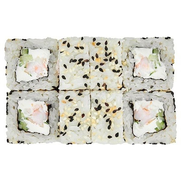 Калифорния креветка в кунжуте