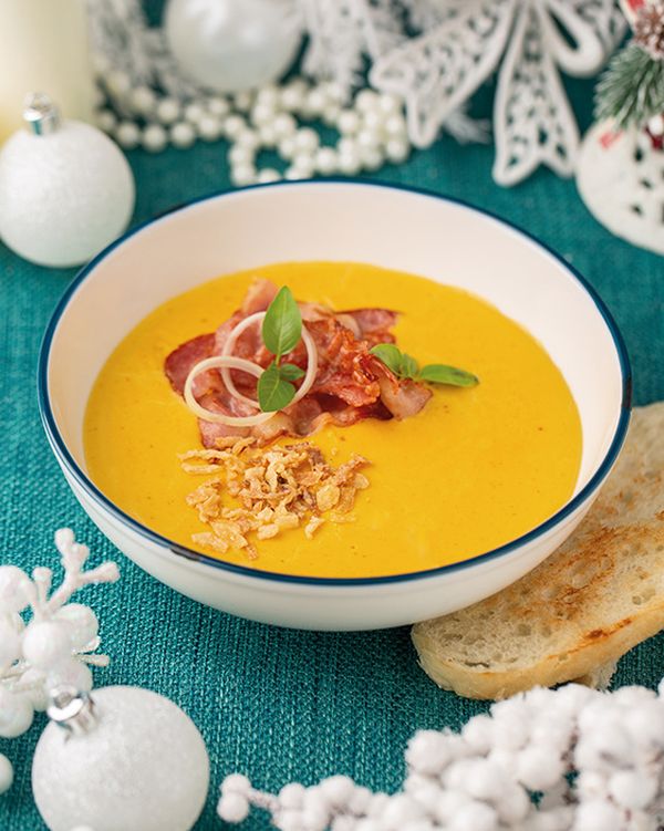 Крем-суп из чечевицы