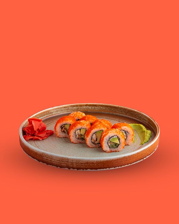 Калифорния с угрем