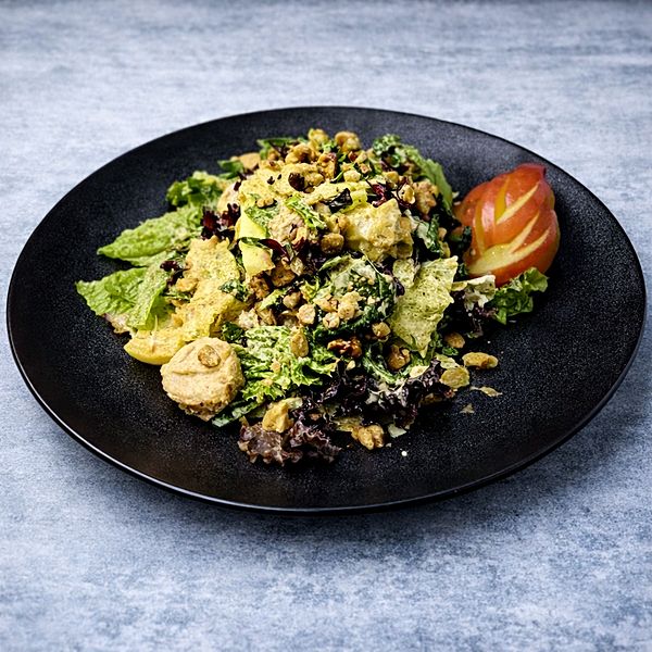 С курицей карри и грецким орехом