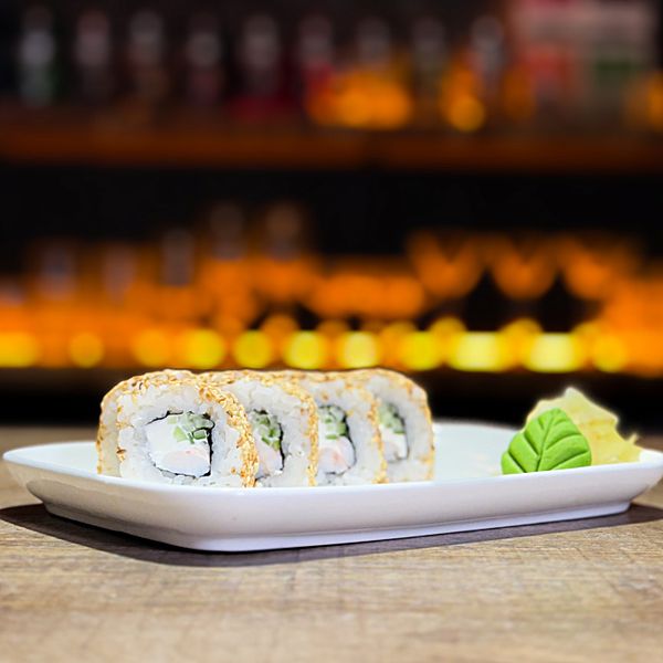 Кунжут Ролл с креветками