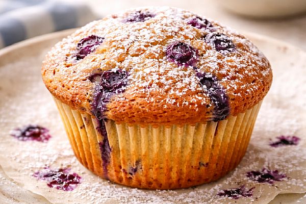 Маффин с черникой
