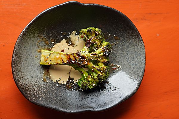 Брокколи на гриле