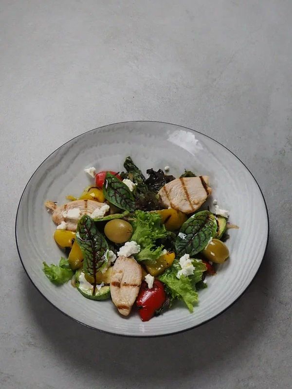 Средиземноморский с курицей