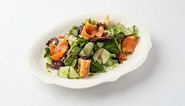 Салат с морепродуктами