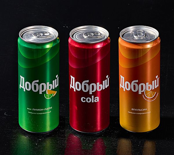 Напиток газированный Добрый ж/б