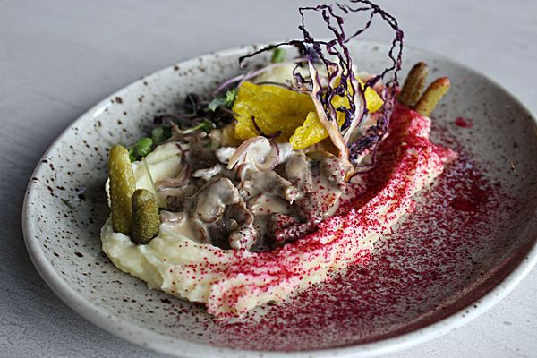 Бефстроганов из телятины