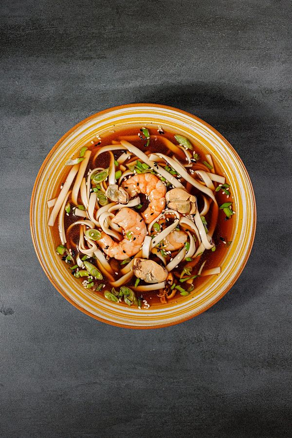 Суп Суимонна с морепродуктами