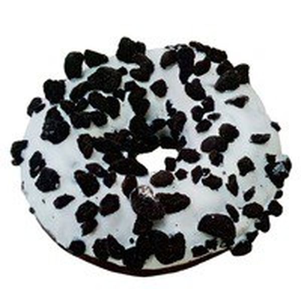 Донат ванильный с печеньем