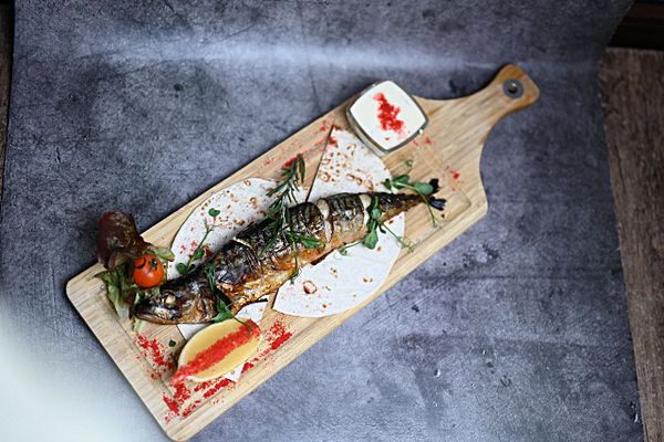 Скумбрия гриль