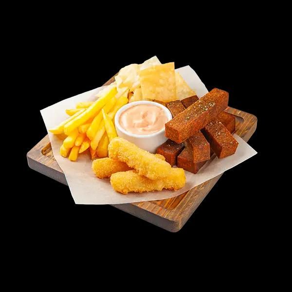 Ассорти из горячих закусок