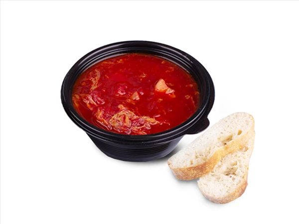 Борщ с домашним хлебом. Понедельник