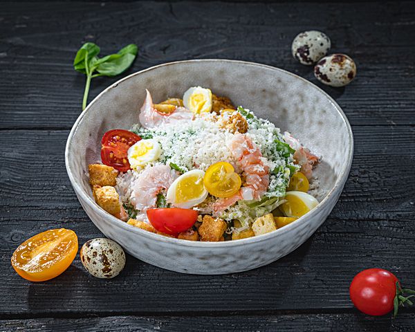 Цезарь с креветками