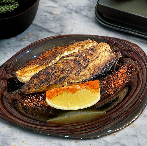 Скумбрия на углях