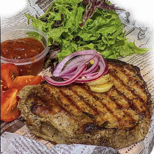 Стейк на кости