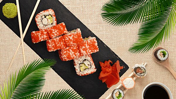 Калифорния с креветкой