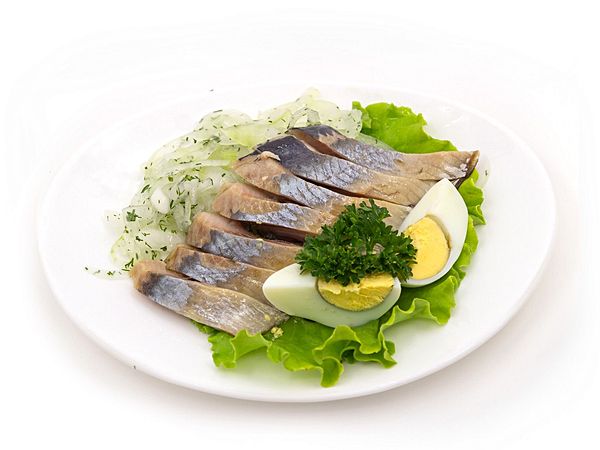 Сельдь с луком