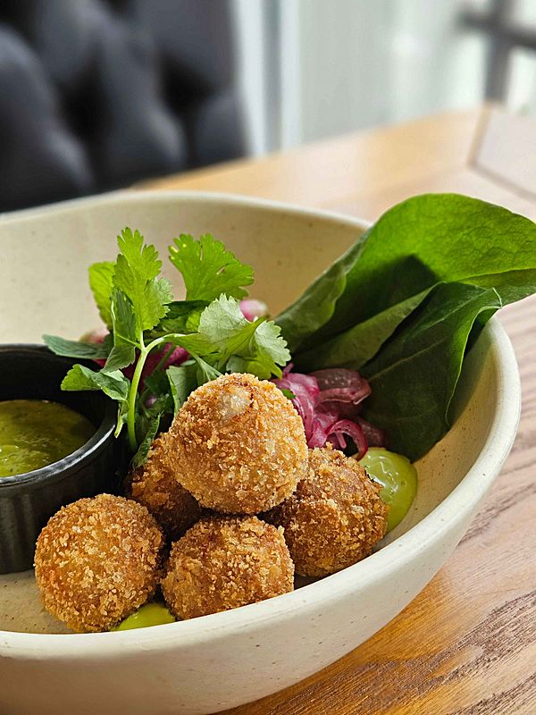 Крокеты из баранины с айоли