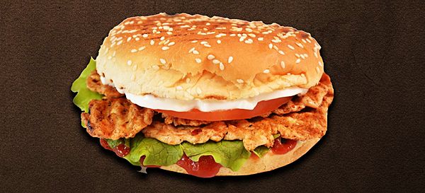 Биг-бургер курица