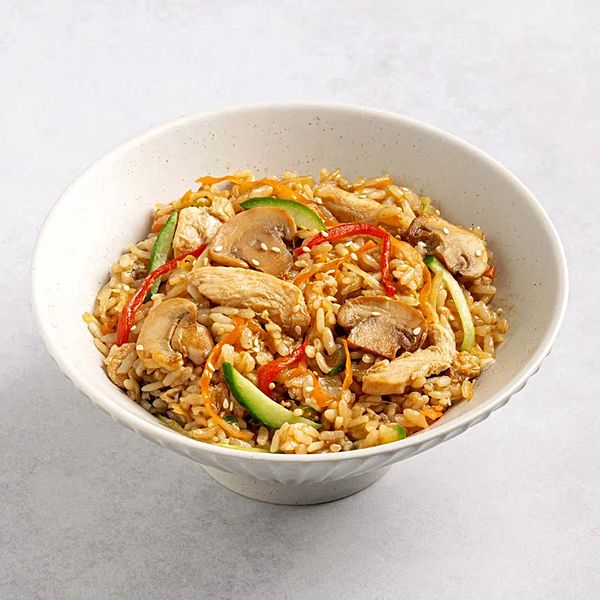 Wok с рисом классический