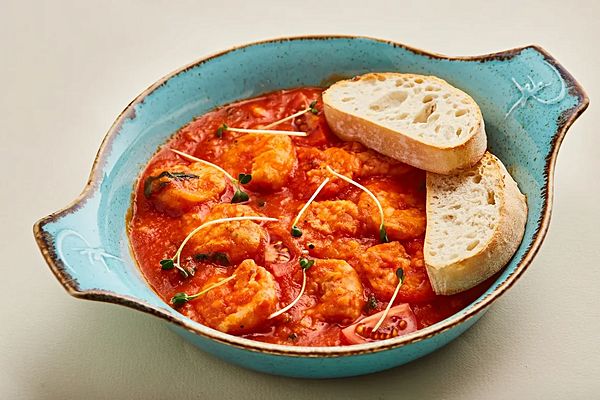 Креветки по-средиземноморски