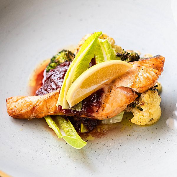 Стейк лосося