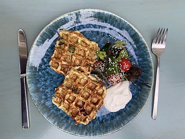 Оладьи из кабачка