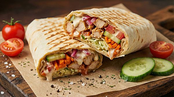 Шаурма стандартная с курицей