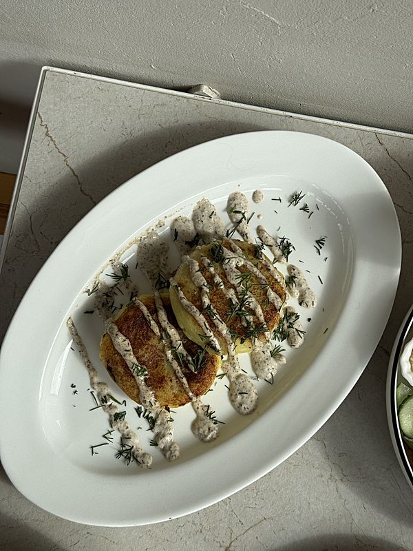 Картофельные зразы с грибами