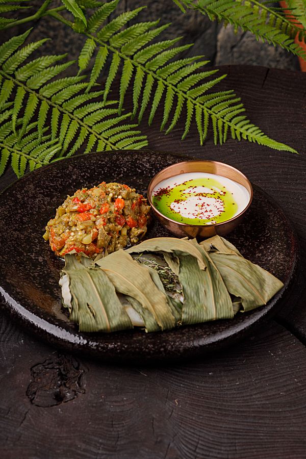 Треска в банановом листе