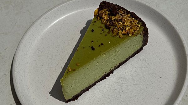 Чиз кейк фисташковый