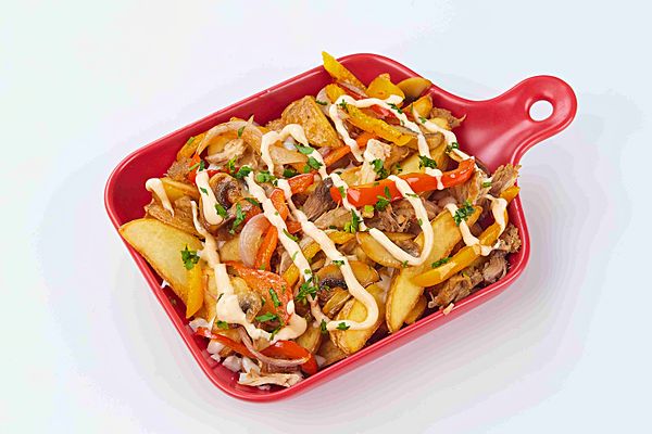 С томленой свининой