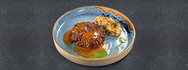 Бифштекс из мраморной говядины