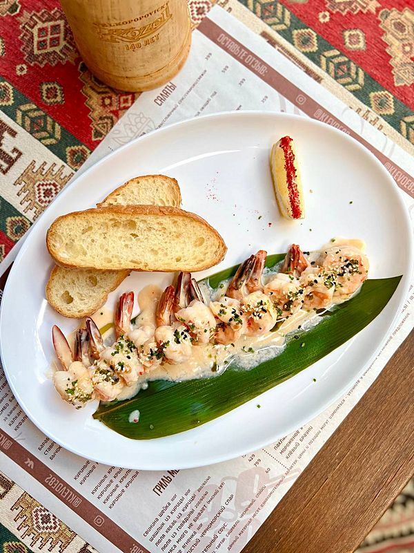 Тигровые креветки