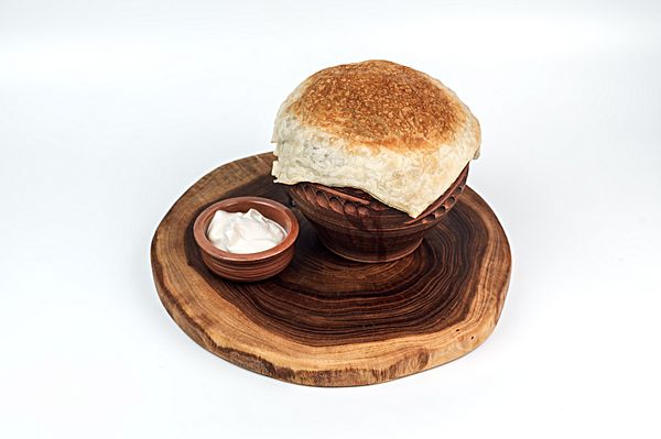 Щи из печи с квашеной капустой