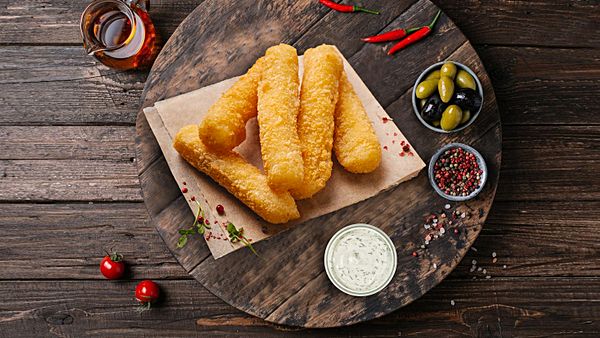 Моцарелла в панировке