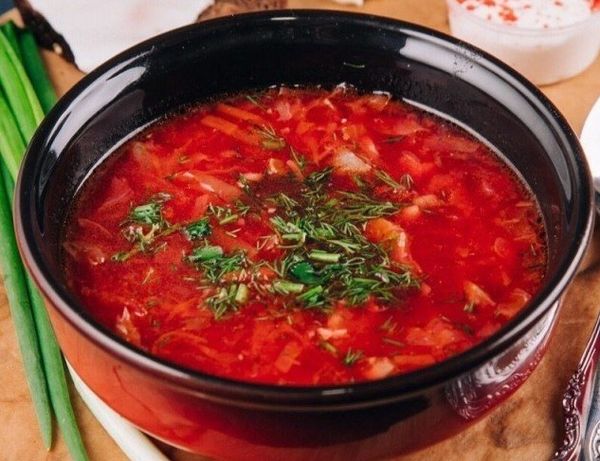 Борщ с мясом