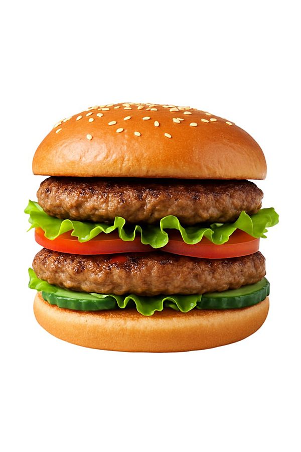 Бургер двойной