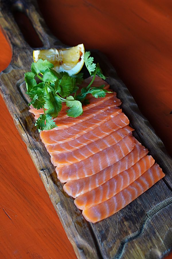 Лосось слабого посола