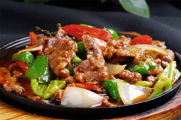 Морепродукты на сковороде