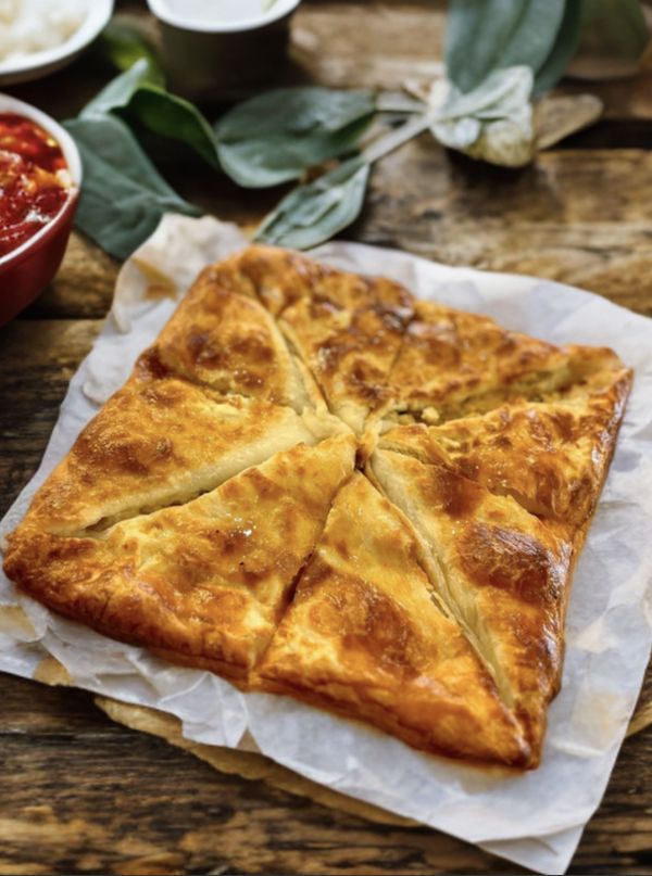 Пеновани с курицей и сыром