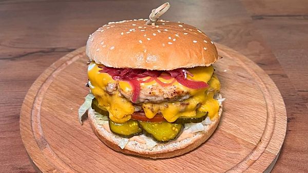 Бургер DOUBLE CHEESE