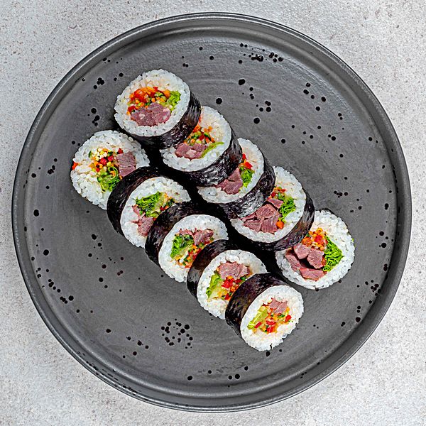 Кимпаб с говядиной