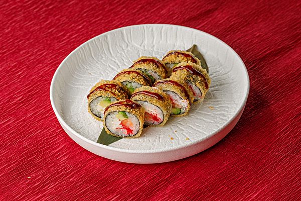 Темпура с лососем