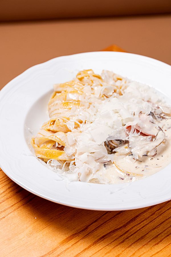 Тальятелле с тамбовским окороком