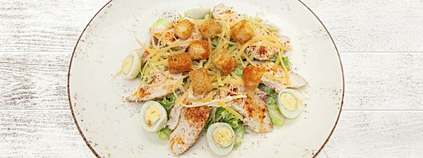 Салат цезарь