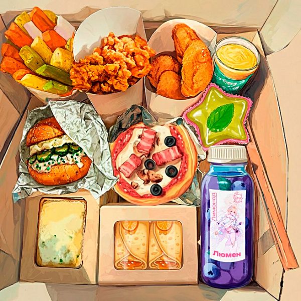 Фуд-бокс «GENSHIN IMPACT» , 