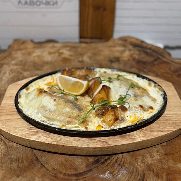 Судак запеченный