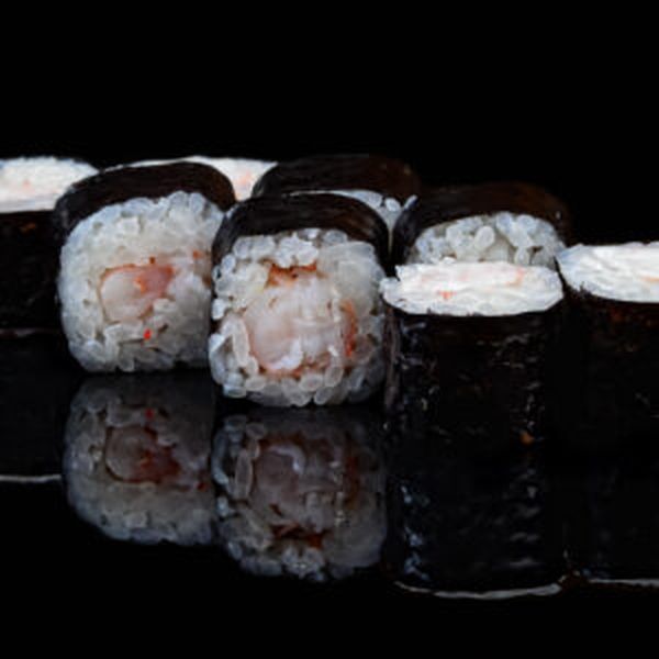 Маки с креветкой